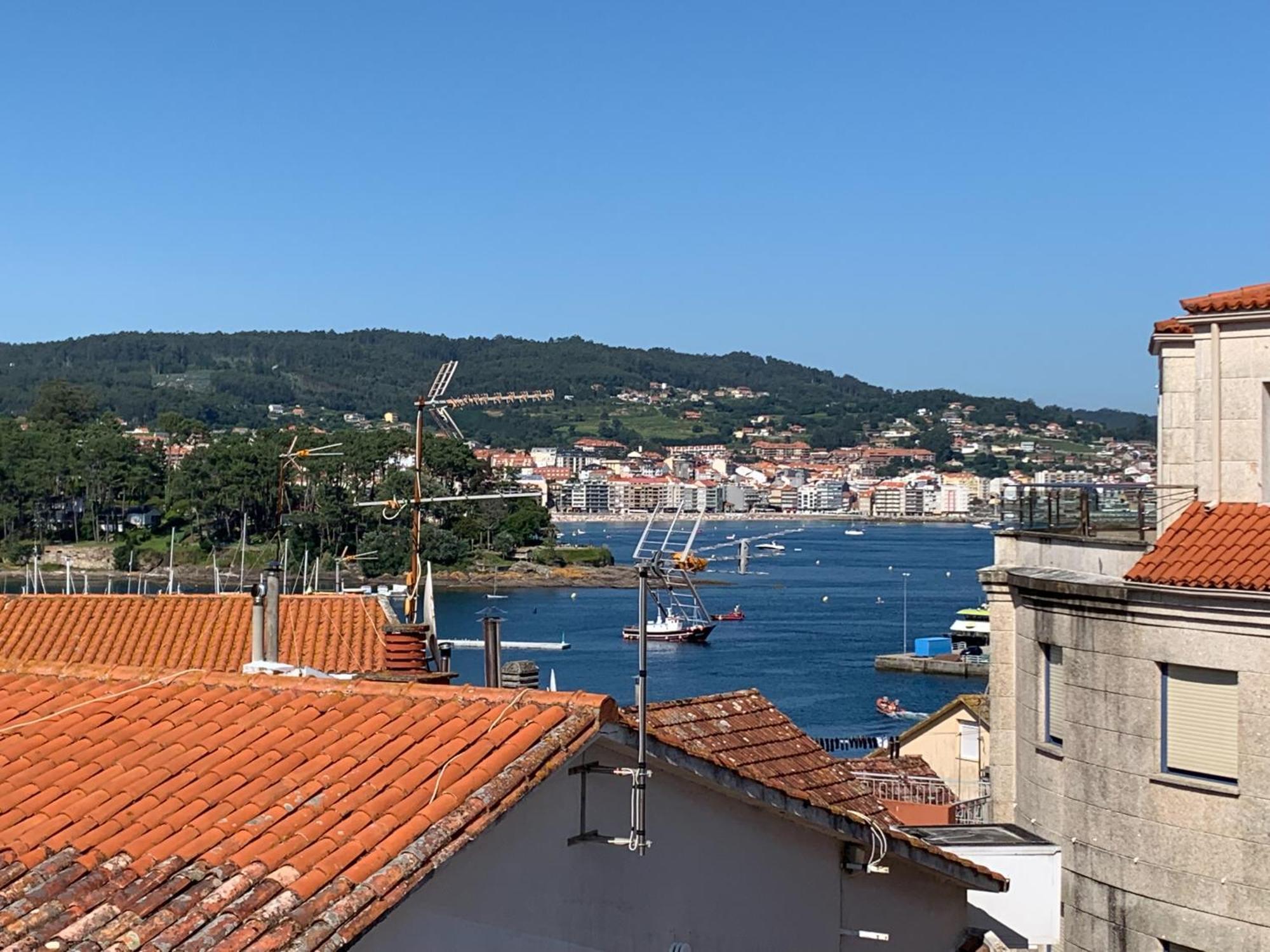 Estudio Con Terraza En La Playa Sanxenxo Εξωτερικό φωτογραφία