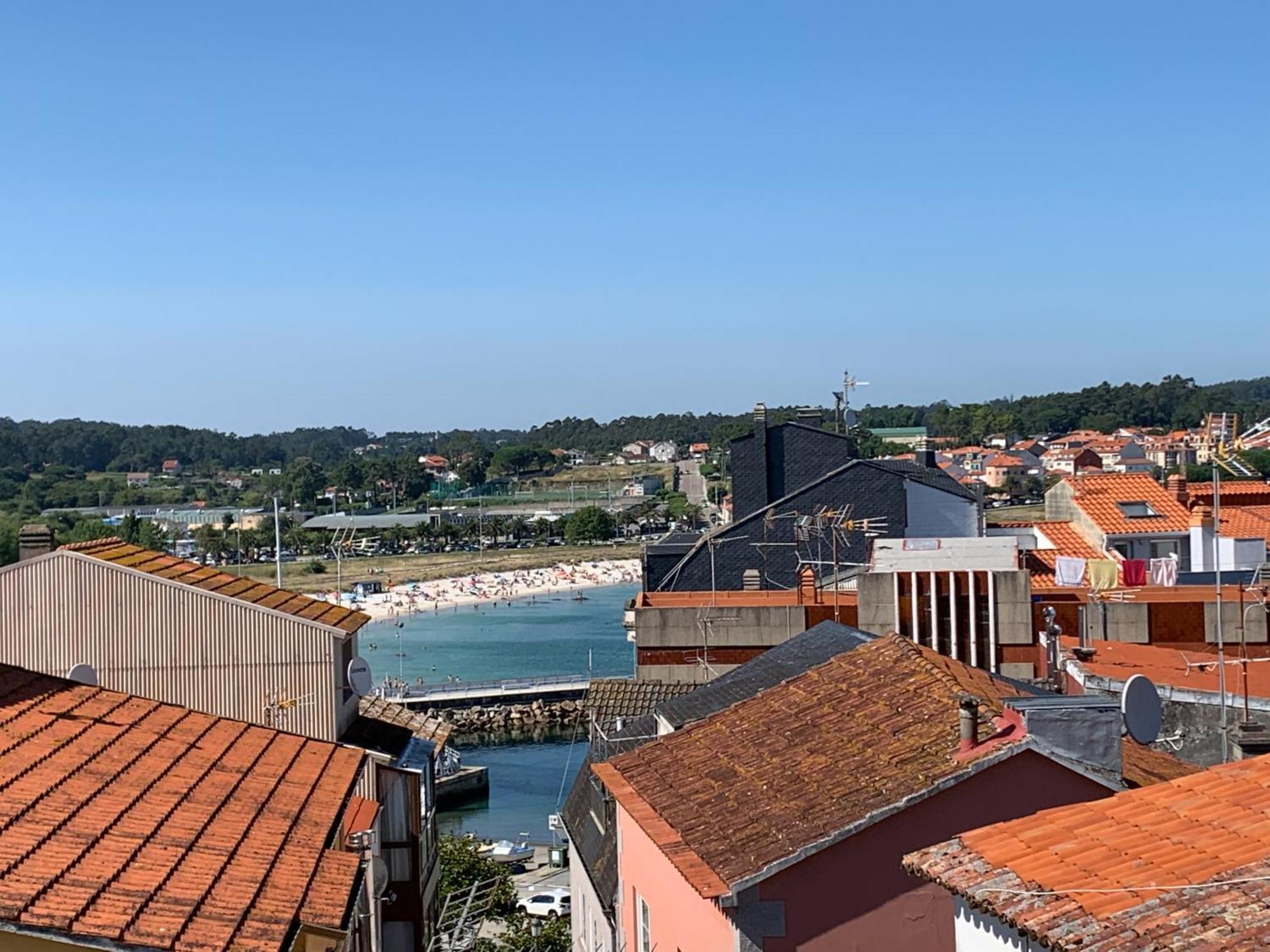Estudio Con Terraza En La Playa Sanxenxo Εξωτερικό φωτογραφία