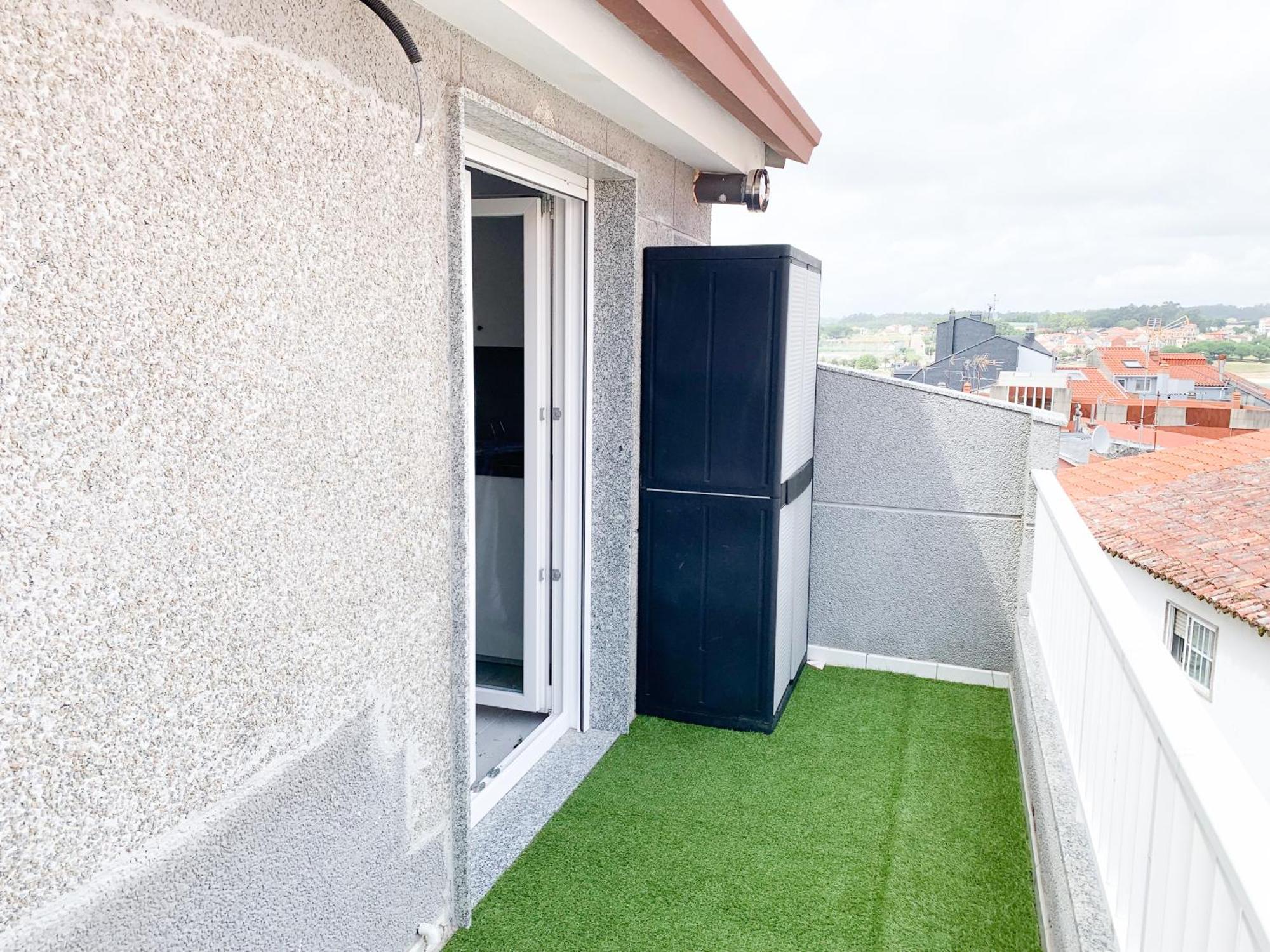 Estudio Con Terraza En La Playa Sanxenxo Εξωτερικό φωτογραφία